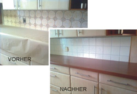 Alte Fliesen beschichten