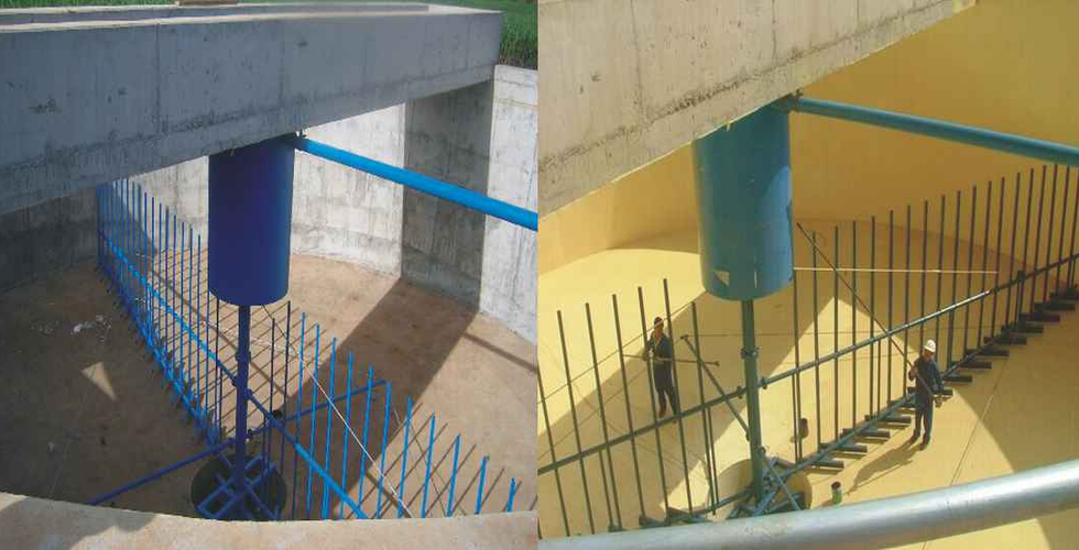 Klärgruben und Betonbecken beschichten